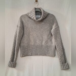Derek Lam 10C/ Athleta Heather Gray Turtleneck Sweater
